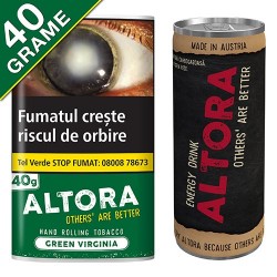 1 x Tutun Altora Green Virginia 40g + 1 x Energizant Altora